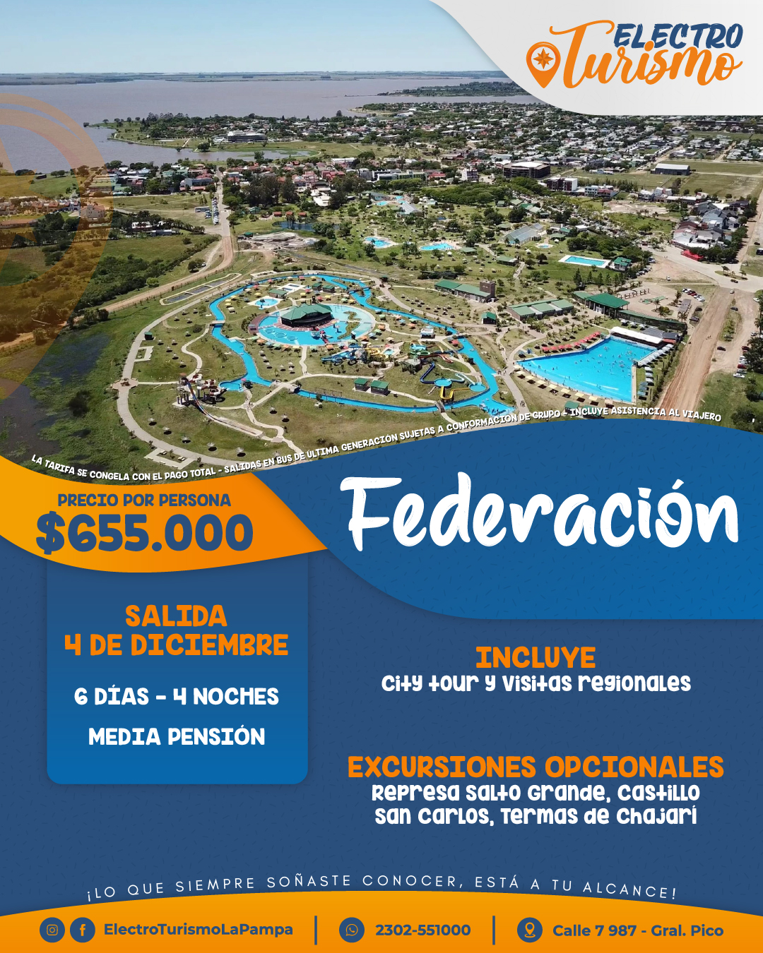 Flyer de Federación