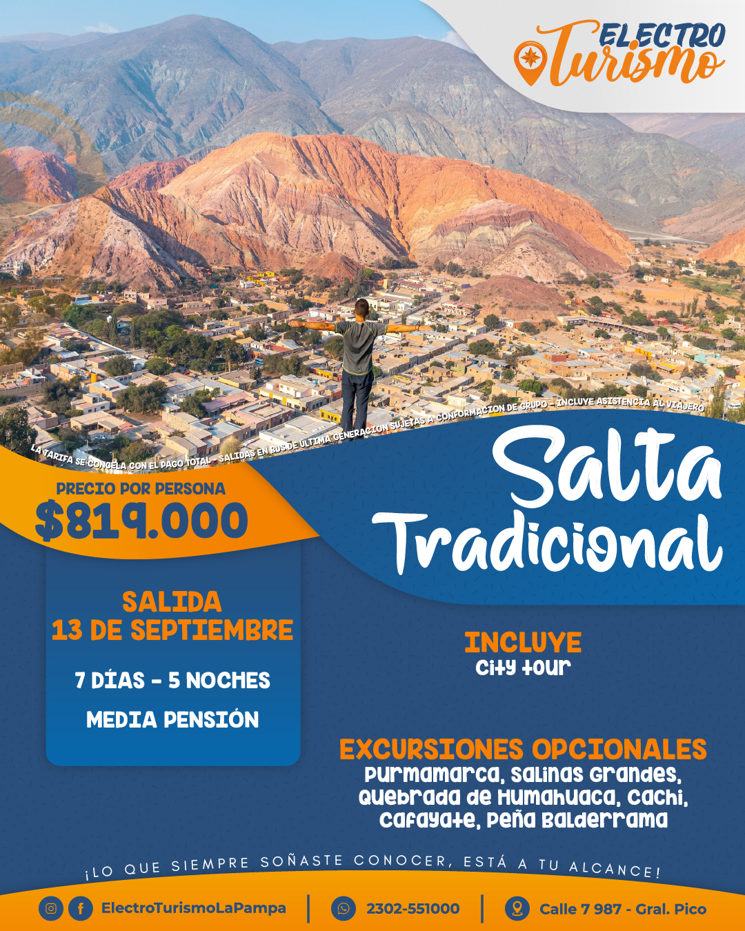 Flyer de Salta Tradicional