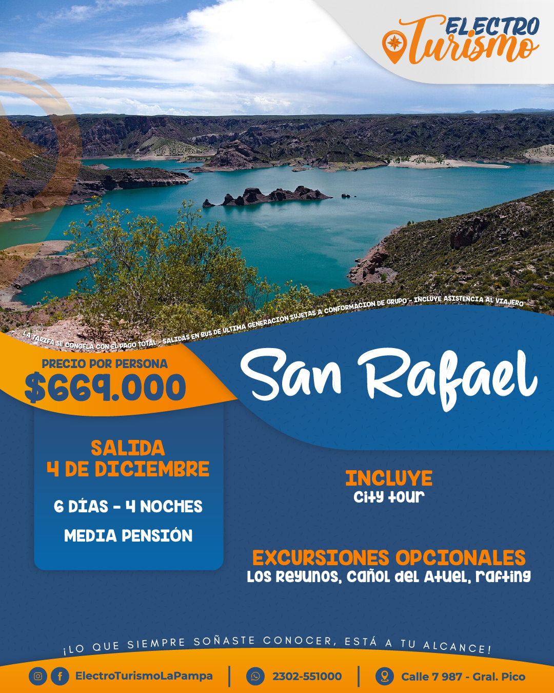 Flyer de San Rafael